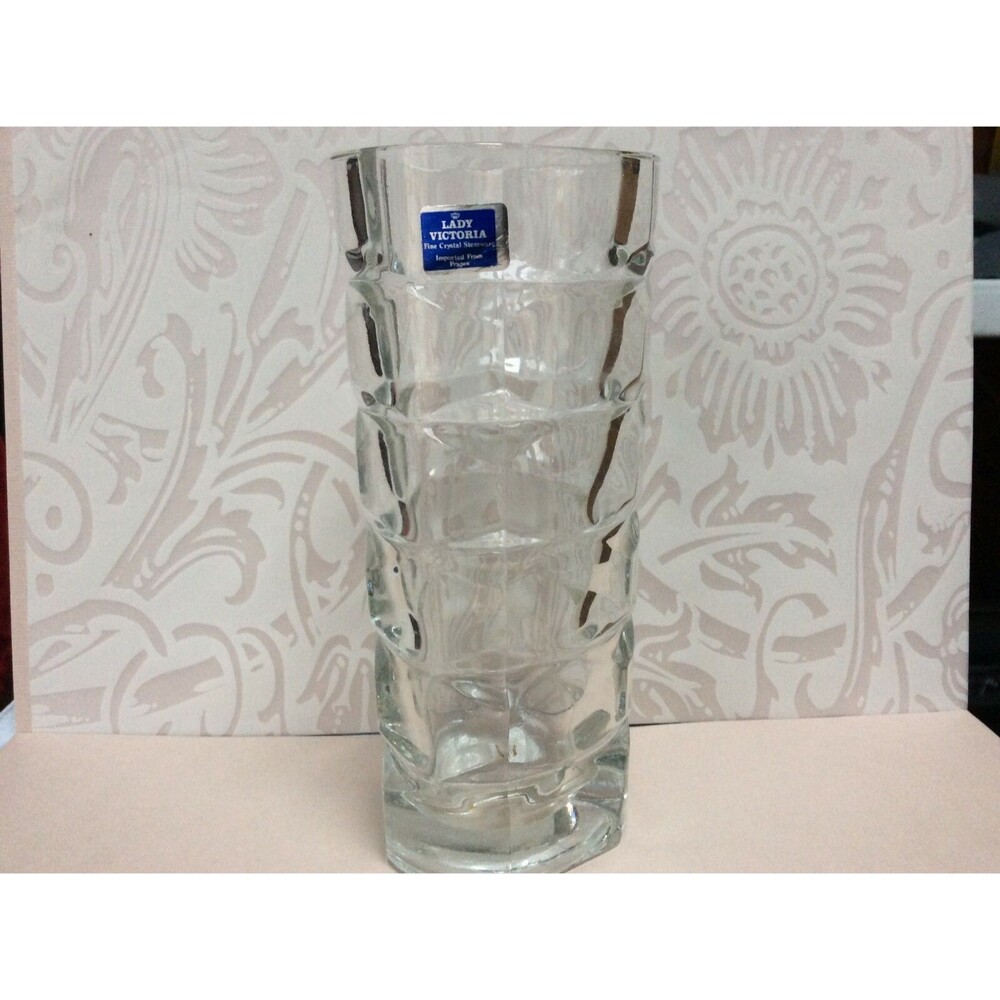 Chantelle Pattern Lady Victoria Collectible Crystal Bud Vase France - Picture 2 of 5